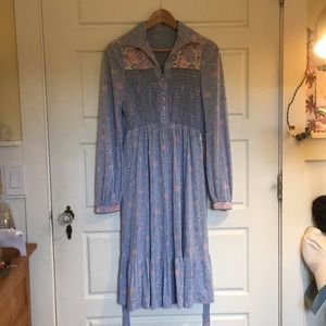 Vintage Nordstrom Cottagecore Style Dress